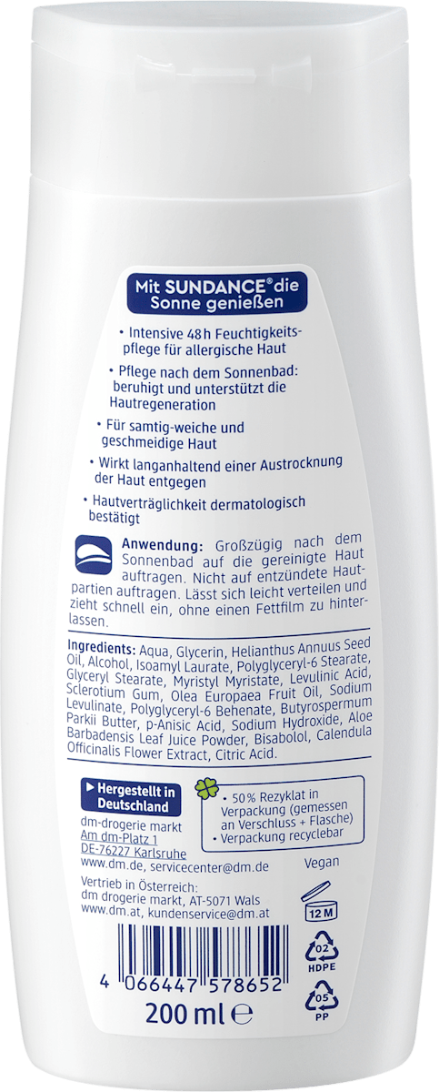 After Sun Lotion, MED ultra Sensitive, 200 ml