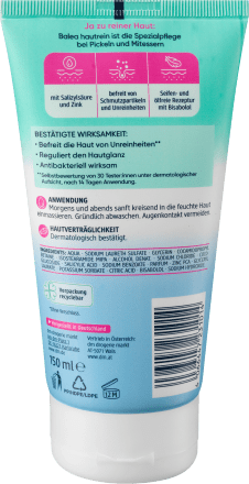 Anti Pimple Wash Gel Skin Cleansing, 150 ml