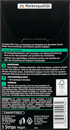 Nosestrips Clear-Up, 3 St