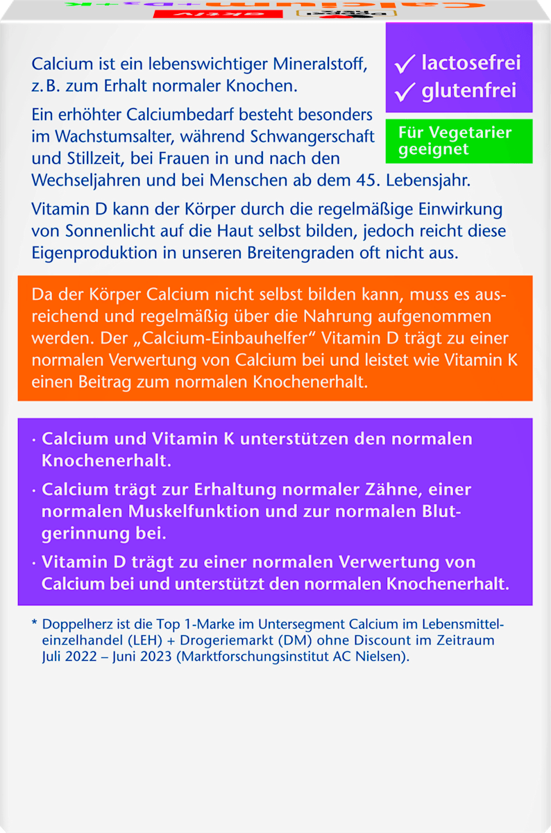 Calcium + Vitamin D3 tablets