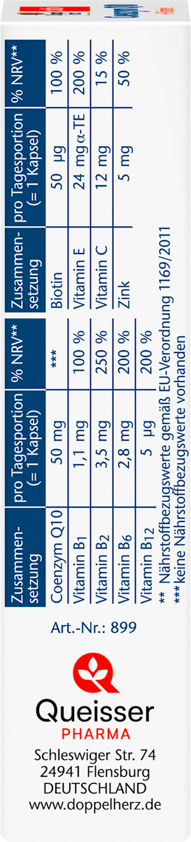 Coenzyme Q10 + B-Vitamin