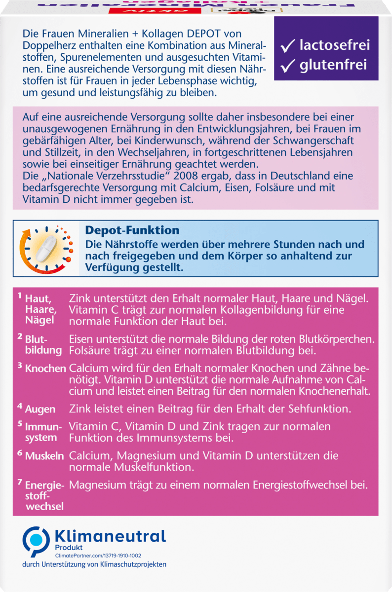 Women's minerals + collagen