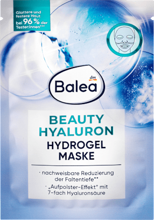 Hydrogel Beauty Hyaluron Gezichtsmasker, 1 St