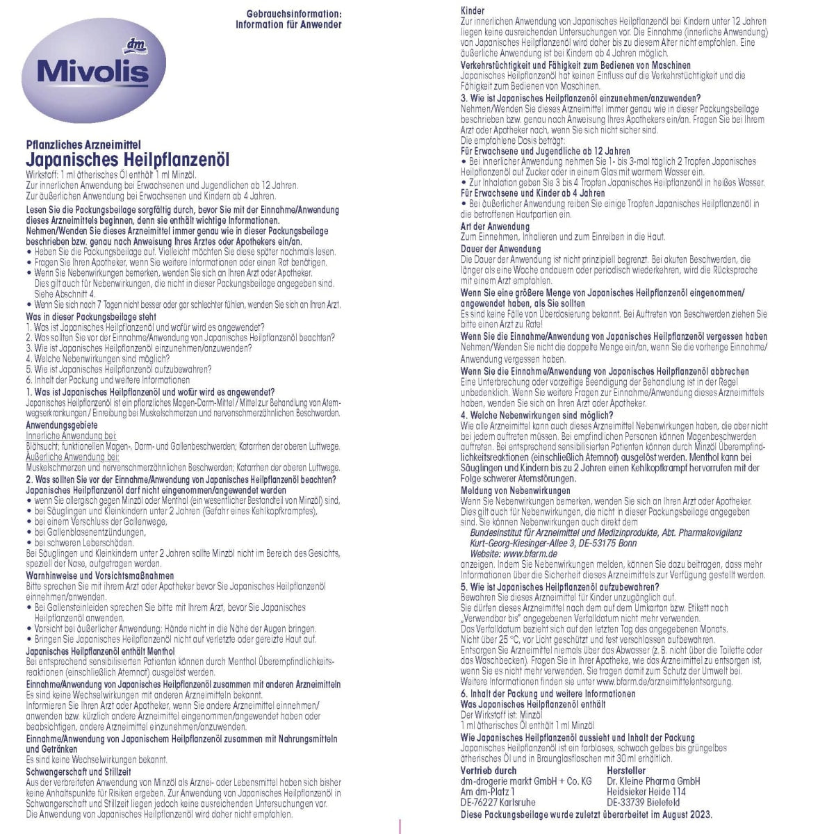 Japanese Herbal Multi-Purpose Remedy with Mint Oil
