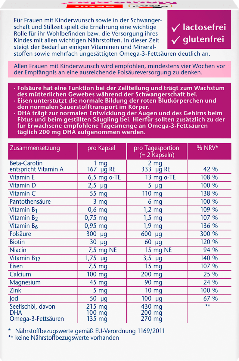 Mama plus with DHA + folic acid