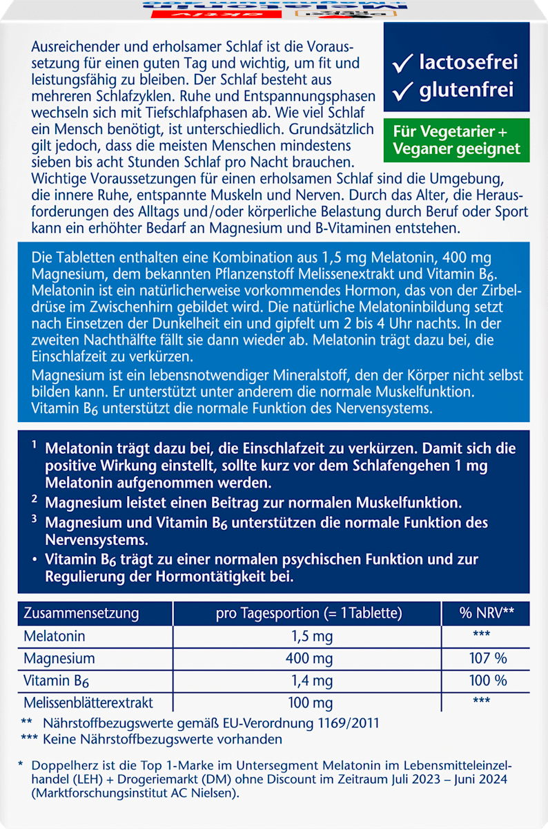Melatonin + Magnesium 400