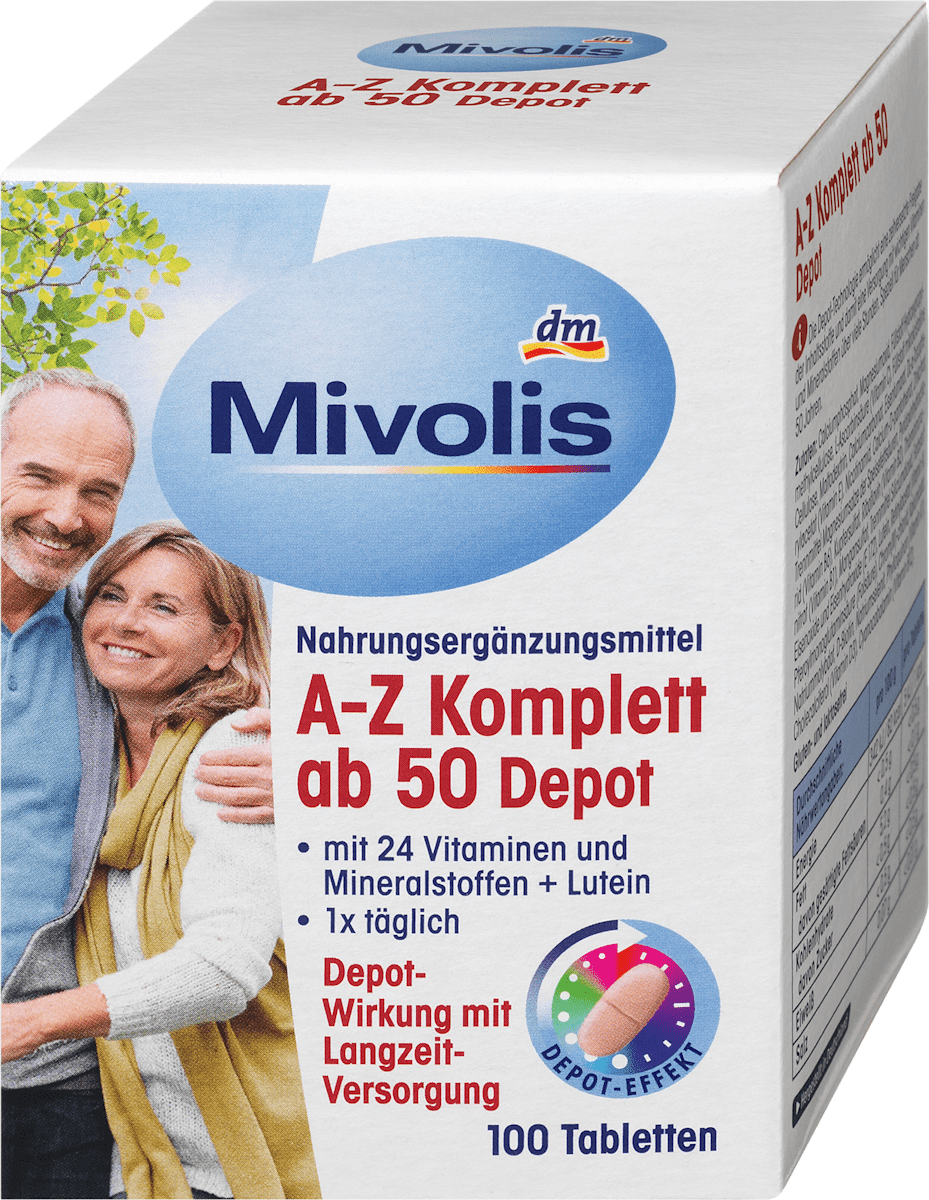 A-Z Complete Depot from 50 Tablets