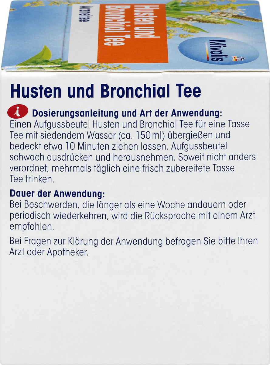 Kruidenthee, hoest- en bronchiale thee