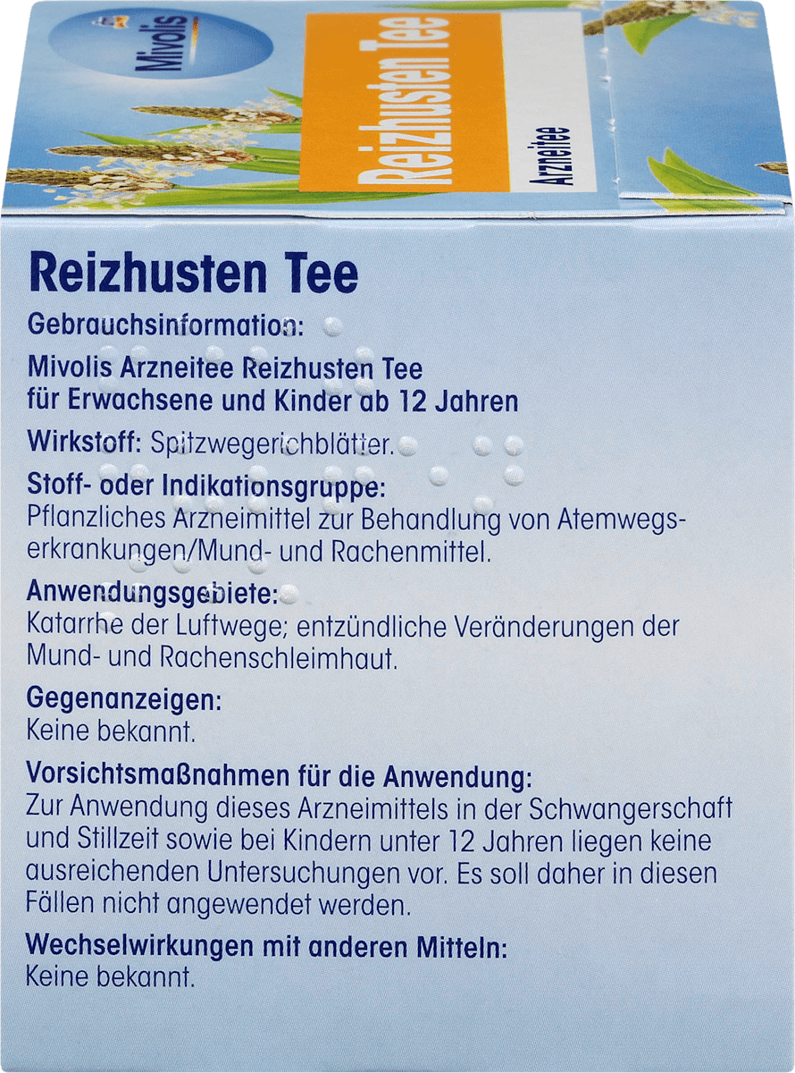 Kruidenthee, Droge Hoest Thee