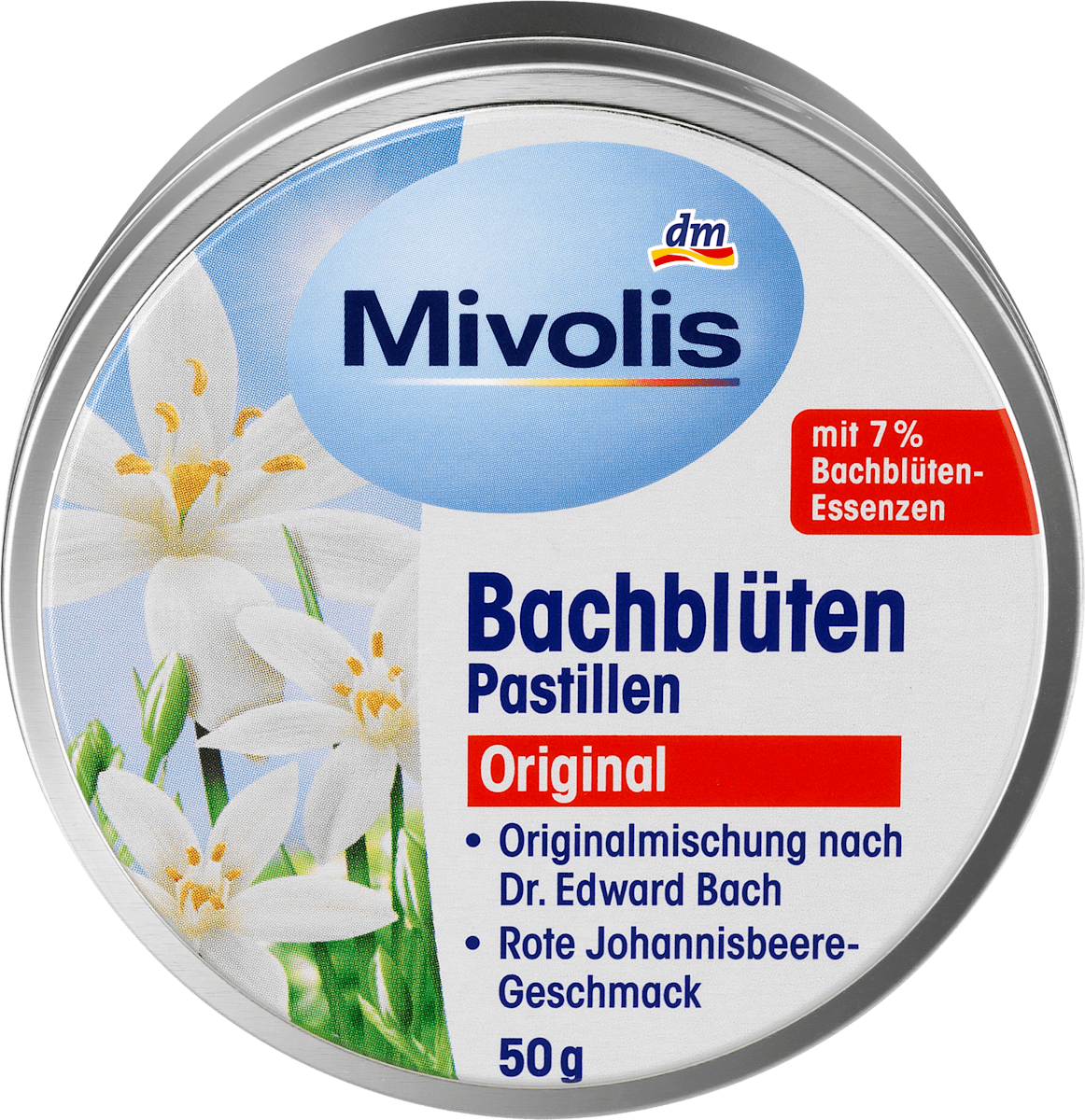 Pastilhas de Florais de Bach
