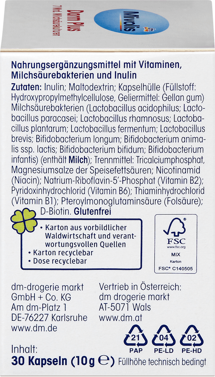 Gut Balance + Capsules, Pro-biotics