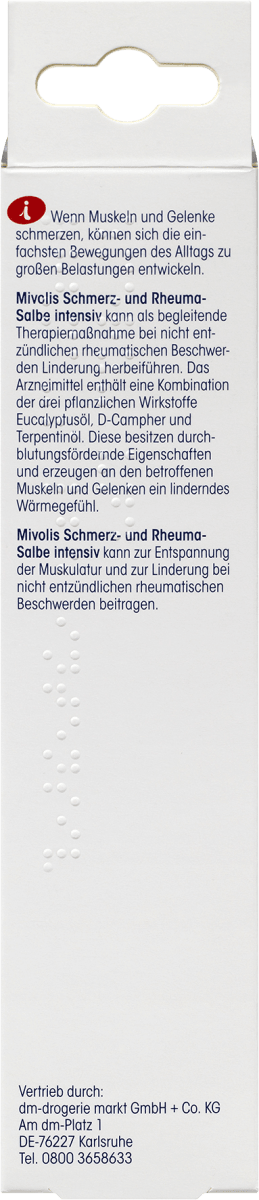 Pain and Rheumatism Ointment