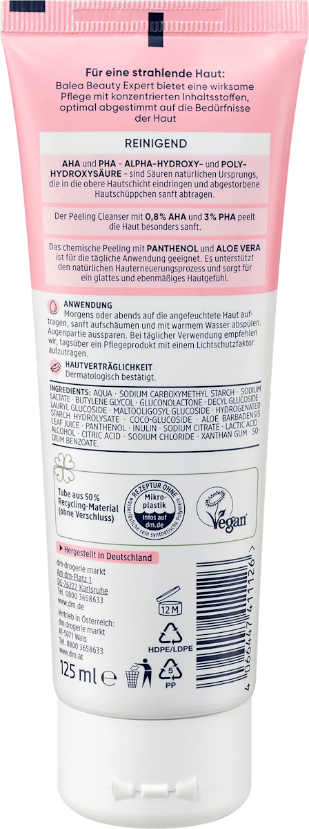 Beauty Expert Peeling Reiniger, 125 ml