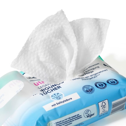 Nourishing Cleaning Wipes Skin Cleansing, 25 St