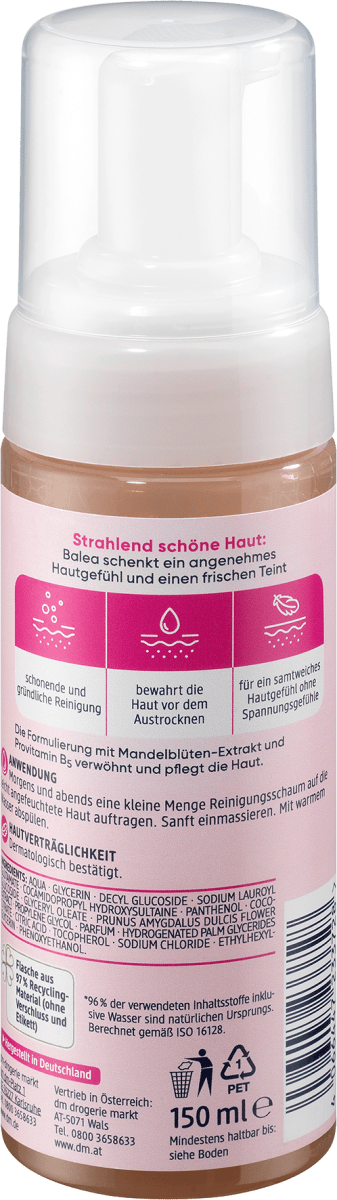 Face Wash Foam Mild, 150 ml