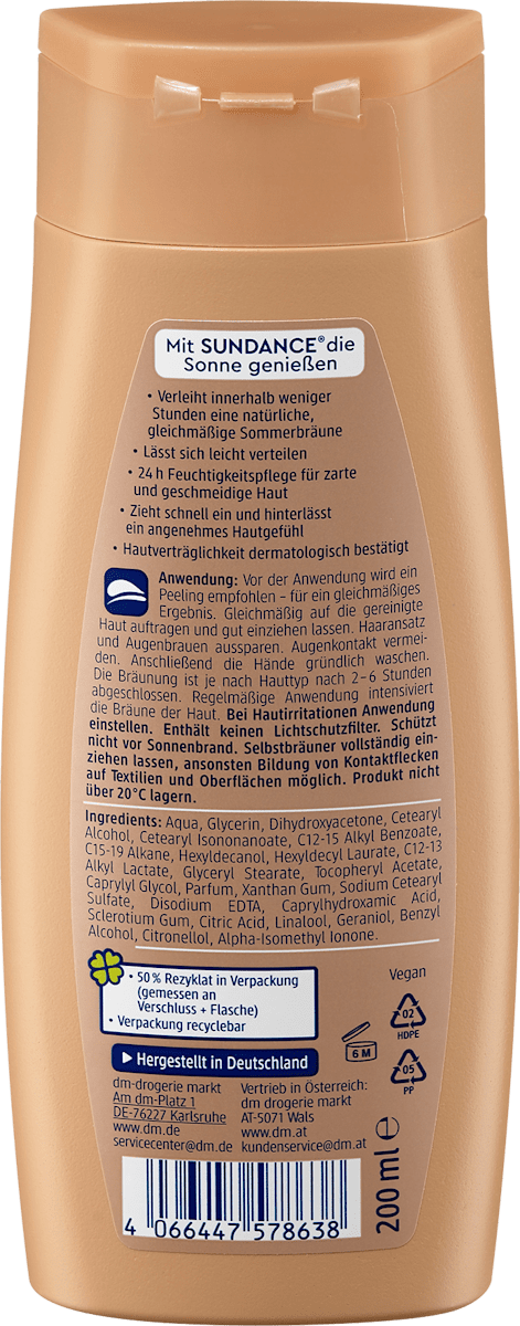 Self-Tanning Lotion Teint, 200ml