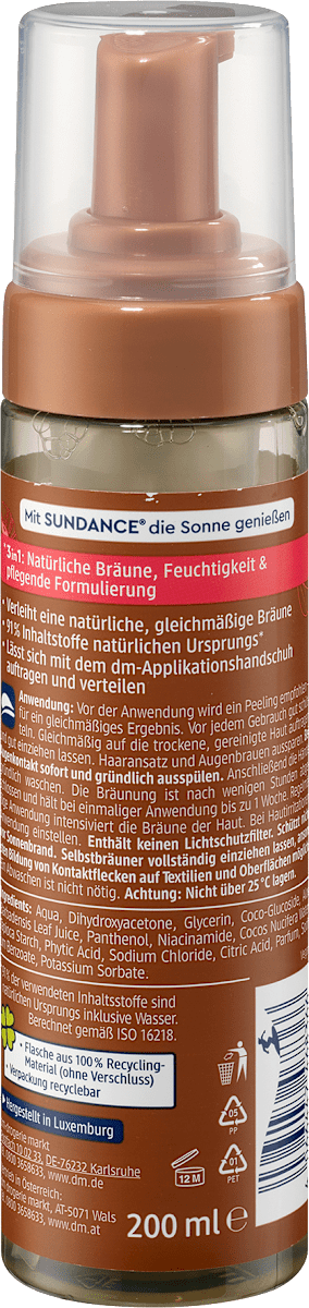 3in1 Self-Tanning Mousse, 200ml