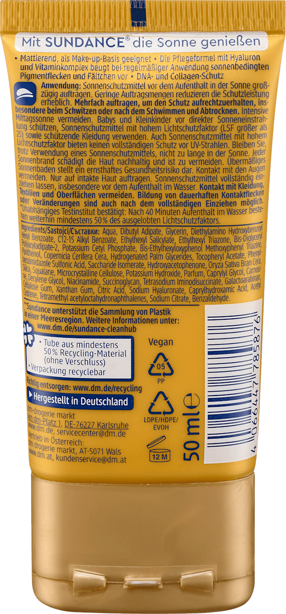 Sun Lotion Face Anti Age LSF 50, 50 ml