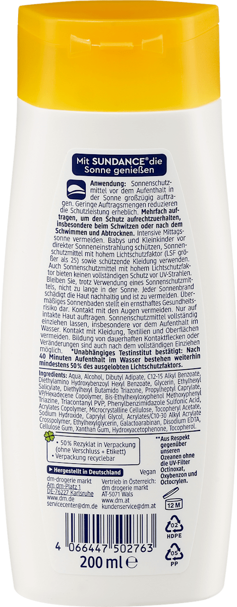 Sun Lotion Kids, MED ultra Sensitive, LSF 50+, 200 ml