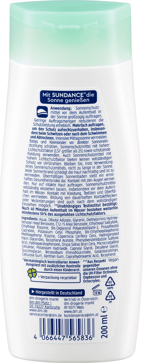 Sun Lotion Kids Sensitive, LSF 50+, 200 ml