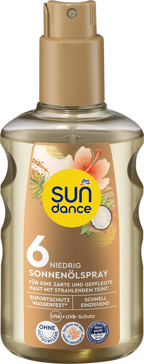 Tanning Oil Spray LSF 6, 200 ml