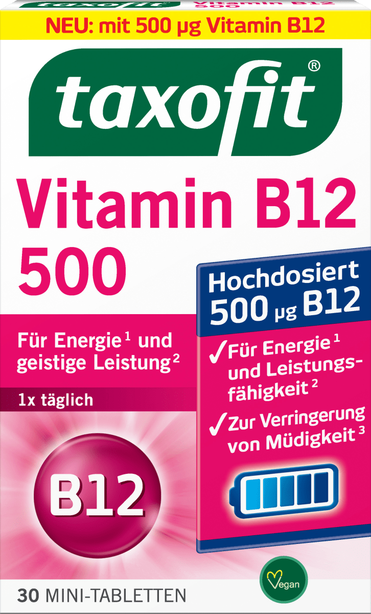 Vitmain B12 500 Mini Tablets