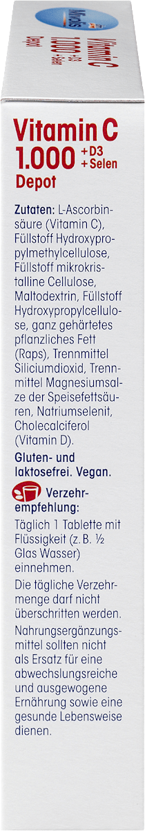 Vitamin C 1000 + D3 + Selen Depot