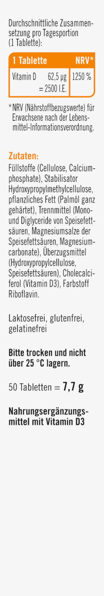Vitamin D3 2500