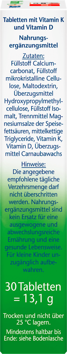 Vitamin K2 + D3 2500
