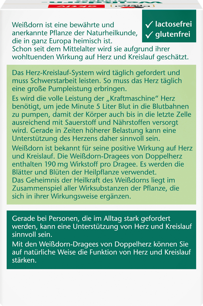 Weissdorn Dragees