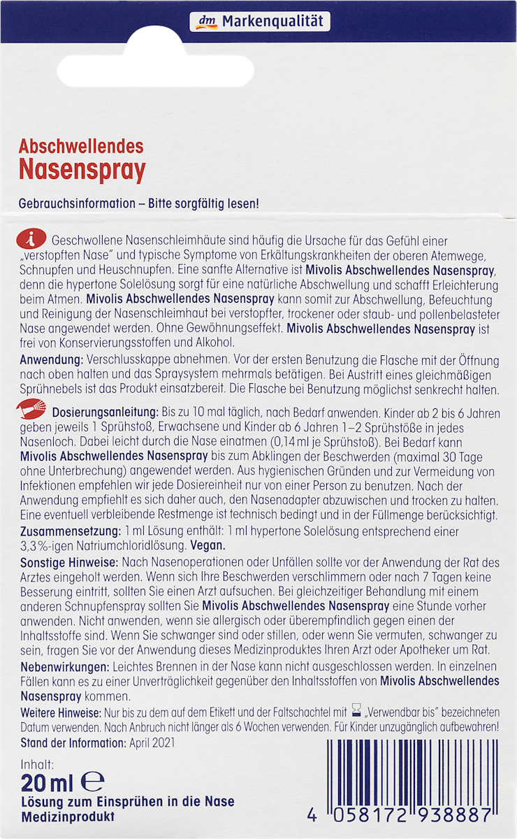 Decongestivum neusspray 