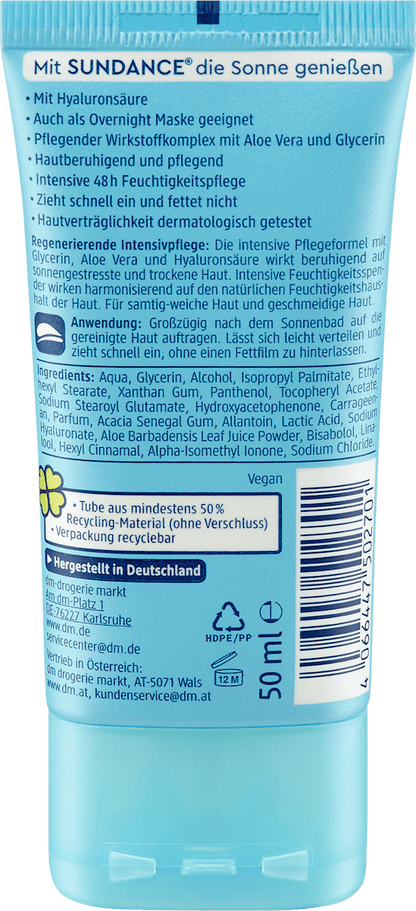 Loção Pós-Sol Intensiva, 50 ml 