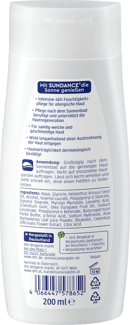 Loção Pós-Sol, MED ultra Sensitive, 200 ml