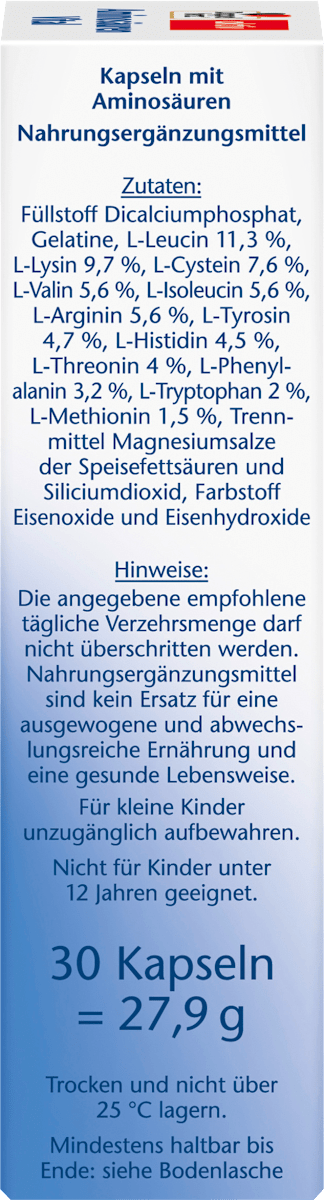 Amino acid vital capsules