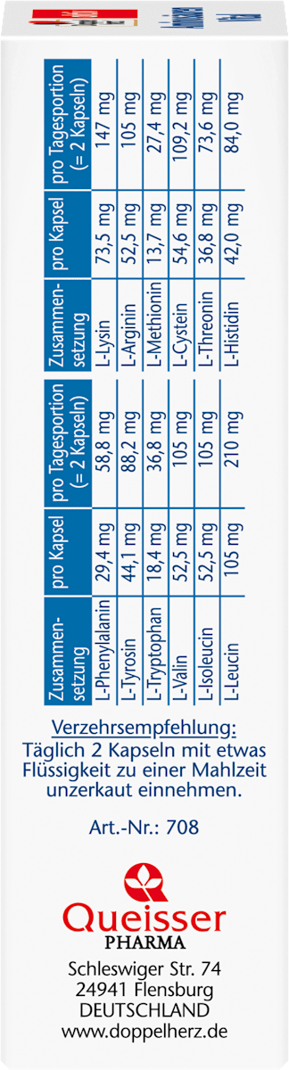 Amino acid vital capsules