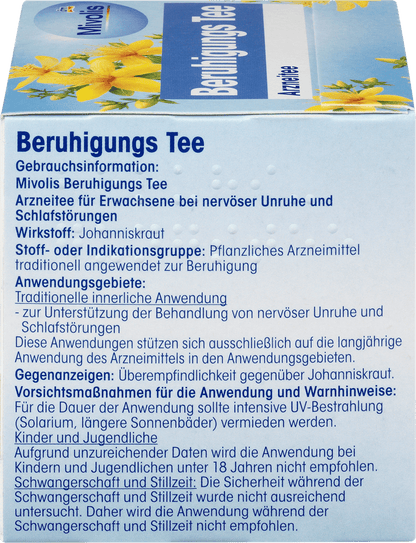 Kruidenthee, kalmerende thee