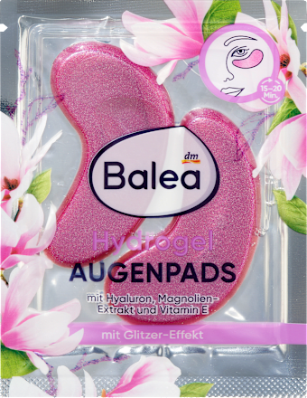 Oogkussentjes Hydrogel Glitter (1 paar), 2 st