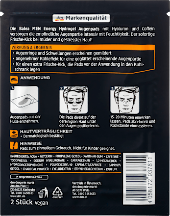 Oogkussentjes Energy Hydrogel (1 paar), 2 st