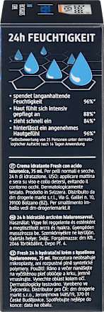 Creme Hidratante Facial 24H Fresh, 75 ml