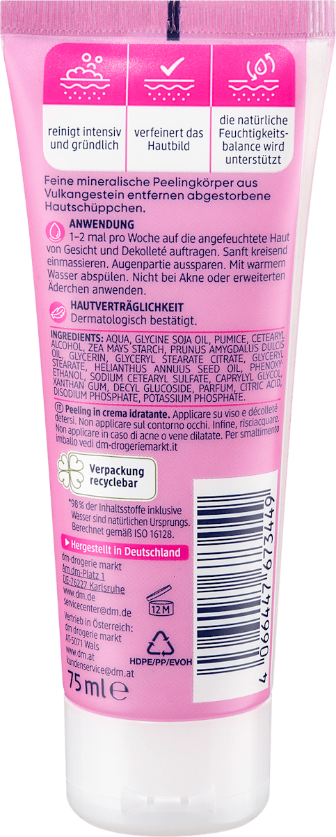 Crèmepeeling, 75 ml