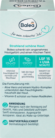 Creme Hidratante LSF 15, 50 ml