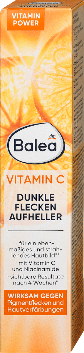 Clareador de manchas com vitamina C, 50 ml