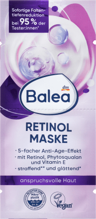 Gezichtsmasker Retinol (2x8 ml), 16 ml