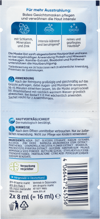 Máscara Facial Deadsea (2x8 ml), 16 ml