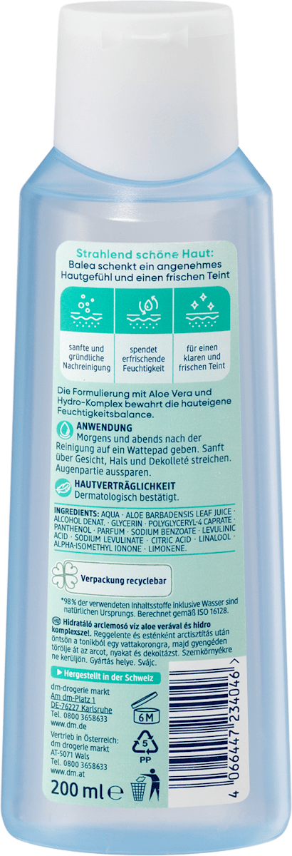 Hydraterende gezichtstoner 200 ml