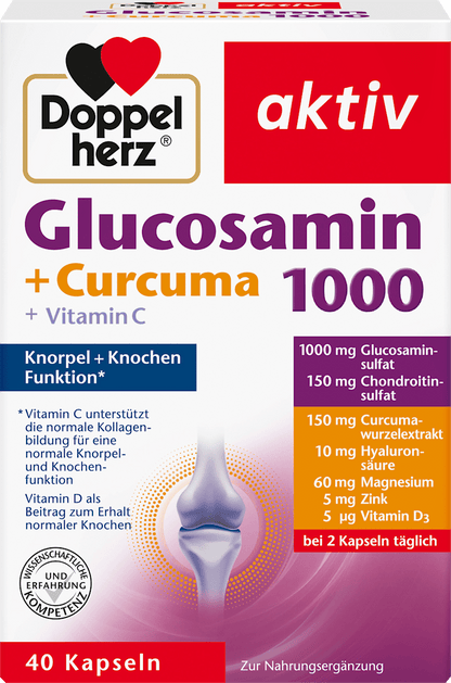 Glucosamine 1000 capsules WITH turmeric