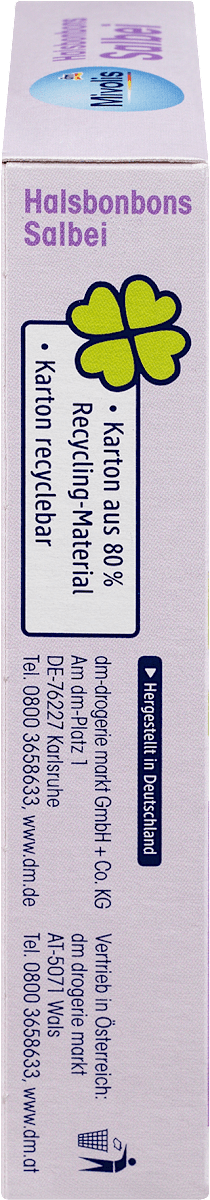 Salie zuigtabletten tegen keelpijn