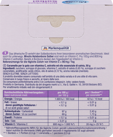 Salie zuigtabletten tegen keelpijn