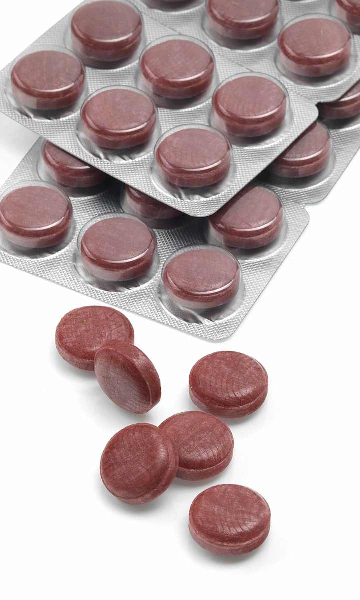 Keelpijn zuigtabletten