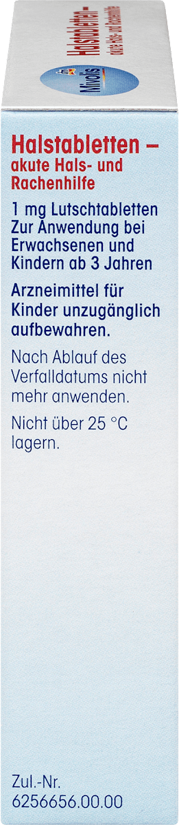 Keeltabletten - Acute keelhulp